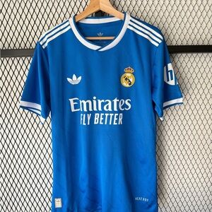 Real Madrid Player Version Jersey Blue 2025/26 Size L NEW